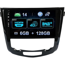 MISONDA Android 14 autoraadio Nissan X-Trail/T32/Qashqai/J11/T31/J10 2013-2017 - 6G+128G - tagumine kaamera - 10 IPS tolli - SWC/Carplay/DSP