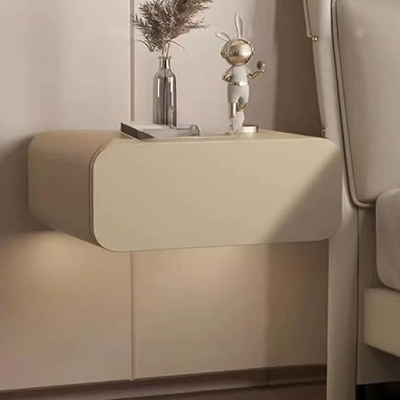 Multifunktsionaalne kokkupandav laud Ujuv öölaud seinale paigaldatud sahtliga kaasaegne lihtne väike öökapp magamistuppa ja väikestesse ruumidesse täielikult kokku pandud riietuslaud öökapp