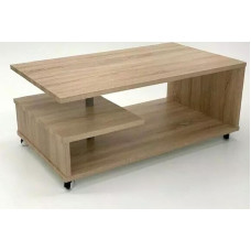 Möbel SD Timmi kohvilaud Sonoma Tammi Light Rough-Sawn Pikkus 103 cm Laius 60 cm Kõrgus 43 cm Paksus 22 mm