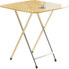 ZEQFEMKL Frühstückstisch, Esstisch für 4, platzsparende Möbel, Kleiner quadratischer Esstisch, schwarzer klappbarer Küchentisch, Snacktisch, klappbarer Beistelltisch, Kleiner tragbarer Tisch, weißer