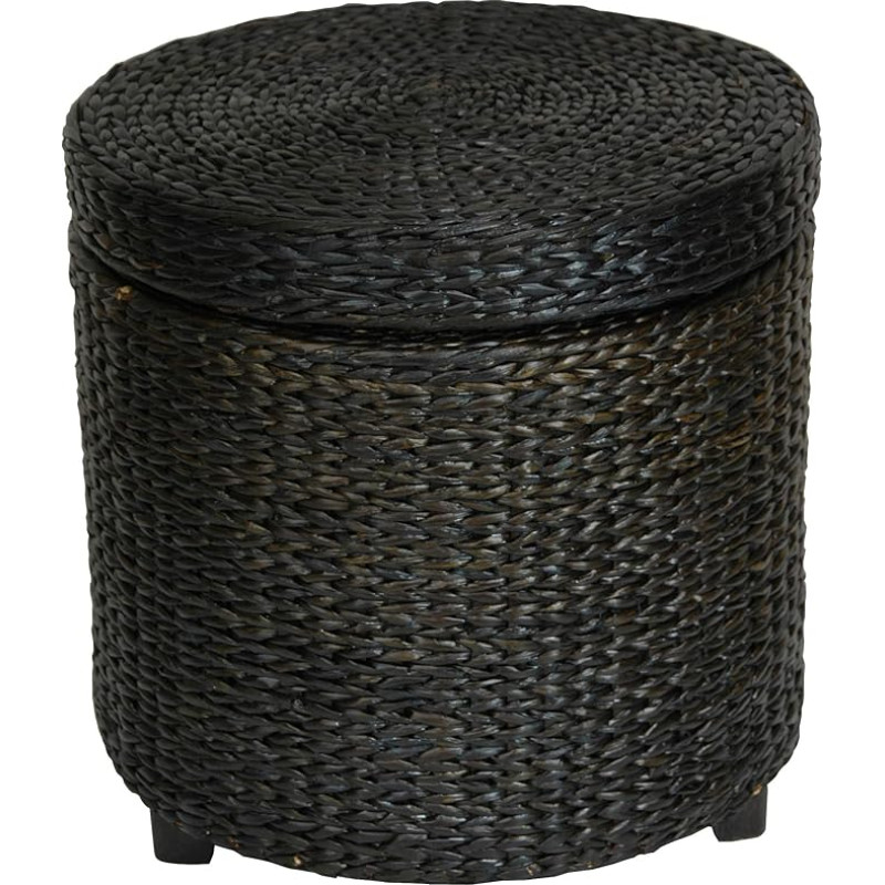 Oriental Black Grass Storage Stool