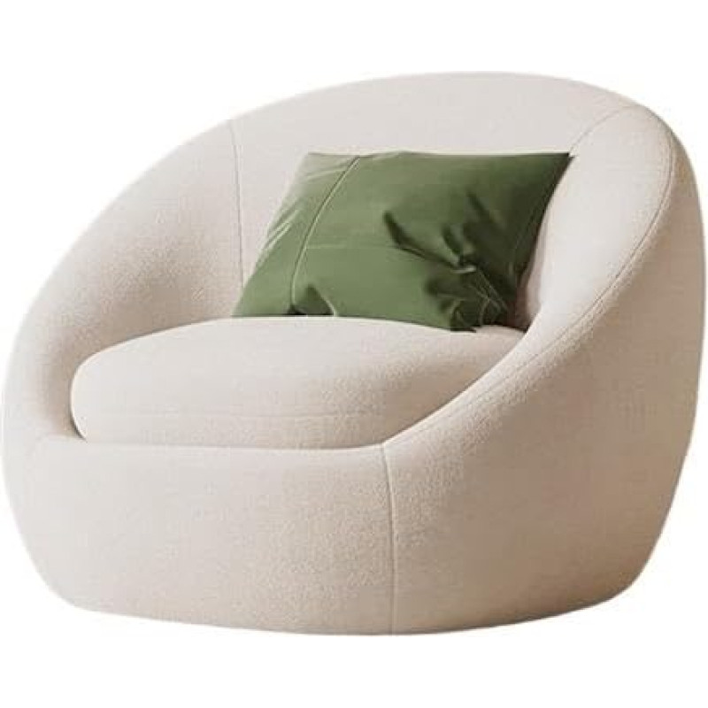 TLTDSMYF Väike diivan Diivan Üksik diivan Väike diivan elutuba Lazy Single Chair Modern Minimalistlik ilusalong B & B Vaba aja veetmise diivan Diivan väikeste ruumide jaoks