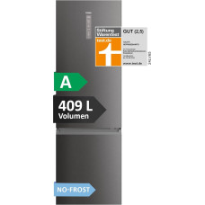 Haier 2D 60 Series 5 PRO HDPW5620ANPD Cool Freezer Combination 2.05 m No Frost Energy Efficiency Class A Fridge Freezer Freestanding XL Capacity 409L Wi-Fi Smart Fridge Compartments