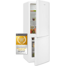 Exquisit KGC5232-60-E-040E Fridge-Freezer 143 cm Height, Fridge with Freezer, 4-Star Freezer, 173 Litres, Alarm Function, White