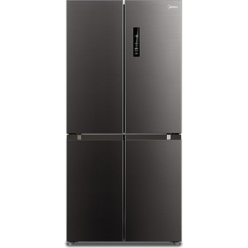 Midea MDRF632FIE28 Multi Door Fridge/Freezer Combination / 177.5 cm Height / 83.3 cm Width / 65.3 cm Depth / NoFrost / 295 kWh per Year / 305 L Fridge Capacity / 169 L Freezer Capacity / Plasma Pure /