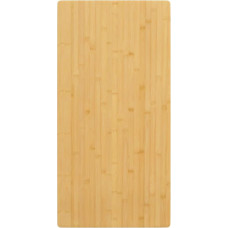 Bambusest ristkülikukujuline lauataldrik, 40 x 80 x 2,5 cm, rustikaalne söögi- ja kontorilaud, stiilne serveerimistaldrik mitmekülgne kodudekoratsioon, keskkonnasõbralik materjal