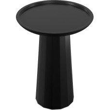 SIMPLIHOME Dayton puidust akentuurlaud Kõrvallaud, must, 13-tolline