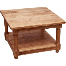 Biscottini puidust laud täispuidust 70 x 45 x 70 cm Made in Italy kohvilaud Maakodu puidust elutoa kohvilaud Vintage kohvilaud rustikaalne