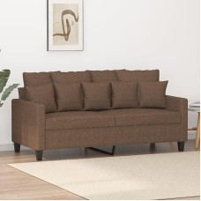 2-Sitzer-Sofa Braun - Komfortabel & Stabil mit Metallgestell - Max. 110 kg pro Sitz Model359270