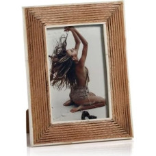 Zodax Mango Wood Ribbed Frame valge luust sisemusega (4