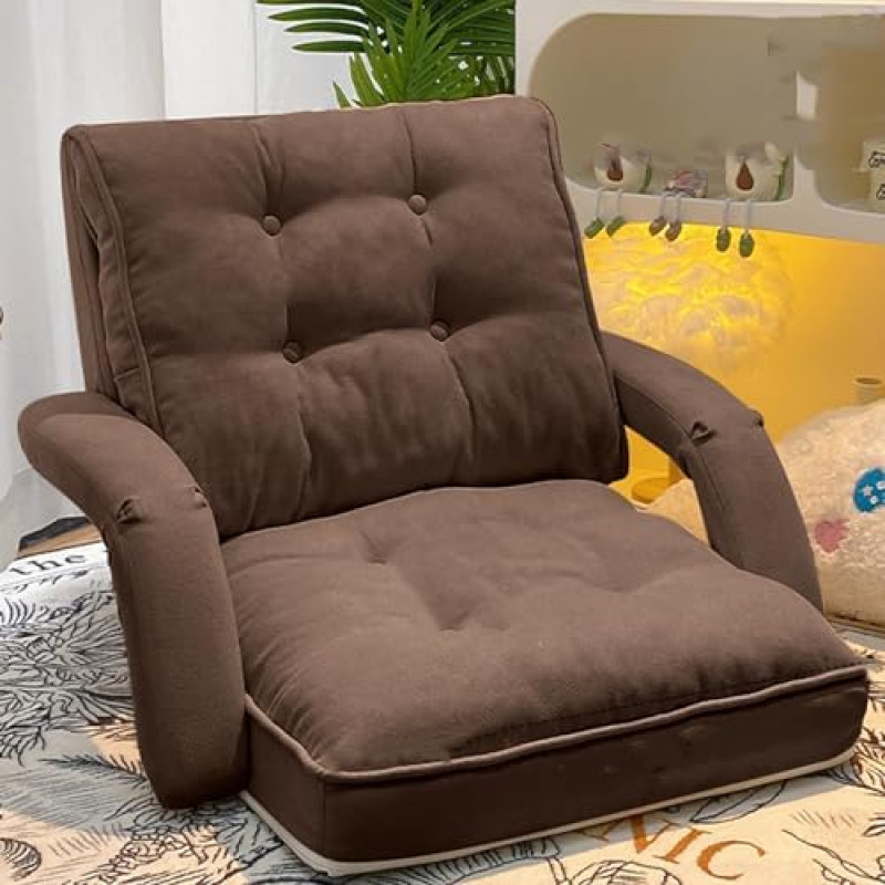 Reguleeritav diivanvoodi koos tasku vahtpolüstri täitmisega Ümberkorraldatav diivanvoodi Diivan Recliner Multifunktsionaalne käetugi Vaba aja veetmise laisk diivan tool kohvi ilma matita