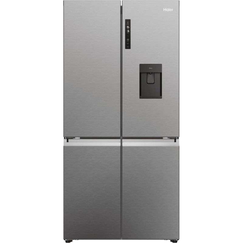 Haier Multi Door Fridge-Freezer I Cube 90 Series 5 HCR5919EHMP I 4-Door Fridge with Freezer, XXL Capacity I 525 L, No Frost I Water Dispenser & Ice Cube Maker