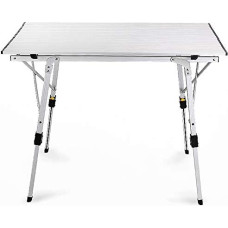 Alumiiniumist piknikulaud - veekindel välitingimustes kasutatav laud ja tooli kombinatsioon kerge kaasaskantav kokkupandav mööbel piknikuks rannas matkamiseks Tailgate'ile