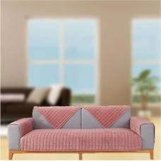 VVLXRIC diivanikatte täiskomplekt, diivanirätik, mittekahanev kaitsekate diivanile, vilditud lemmikloomade kate, lapsed, kassid, koerad, roosa, 110 x 110 cm.