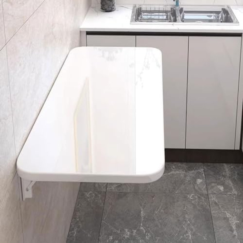 Seinale paigaldatav kokkupandav pesuruumi laud ruumi säästev ujuv laud kodukontor arvutitöökoht õppimine köök söögituba funktsionaalne koos