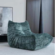 Bean Bag Chair kaasaegne Chenille kangast kõrge tihedusega vaht mugav põrandal diivan elutuba magamistuba kontor