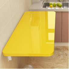 Seinale paigaldatav kokkupandav puidust laud Multifunktsionaalne seinakontori edevus kodu pesumaja jaoks Ujuv ruumi säästev kokkuvolditav köögilaud magamistoas köögi kontoris (värv)