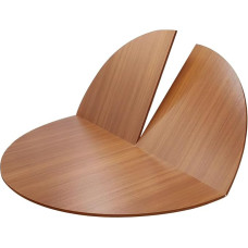 Runde Holztischplatte - 120 cm kuni 240 cm Durchmesser, faltbares Design, einfach zu verstauen, Ersatz für runden Tisch, ideal für verschiedene Anlässe, keine Beine im Lieferumfang enthalten