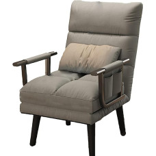 Einzelschlafsofa, 5-Fach verstellbare Rückenlehne, klappbarer Loungesessel für Schlafzimmer, Wohnzimmer, Büro - 3-in-1-Schlafsofa und Sessel