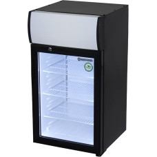 Counter-Top Advertising Fridge – Black/White – GCDC50