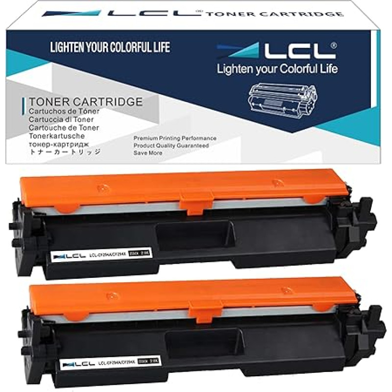 LCL 94X CF294X suure võimsusega toonerikassetid ühilduvad HP 94X CF294X 94A CF294A ühilduvad HP Laserjet Pro M118 M118dw MFP M148dw M148fdw M148fw M149fdw jaoks (2 tk)