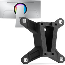 3IDEE VESA adapter, mis ühildub Samsung Odyssey OLED G8 kumeraga mängumonitoriga (S34BG850SU) - 75 x 75 mm - täiuslik sobivus ja stabiilne kuju - monitori või seinakinnituse kinnitamiseks.