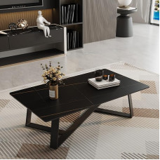 Moodne 31-tollise lauaplaadiga kiltkivist kohvilaud, moodne elutoa kesklaud, ristkülikukujuline diivanilaud marmorist struktuuriga ja X-baasiga väikestesse ruumidesse, elutuppa, kodukontorisse