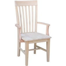 International Concepts C-465A Kõrge missioonitool käepidemetega, viimistlemata International Concepts poolt International Concepts