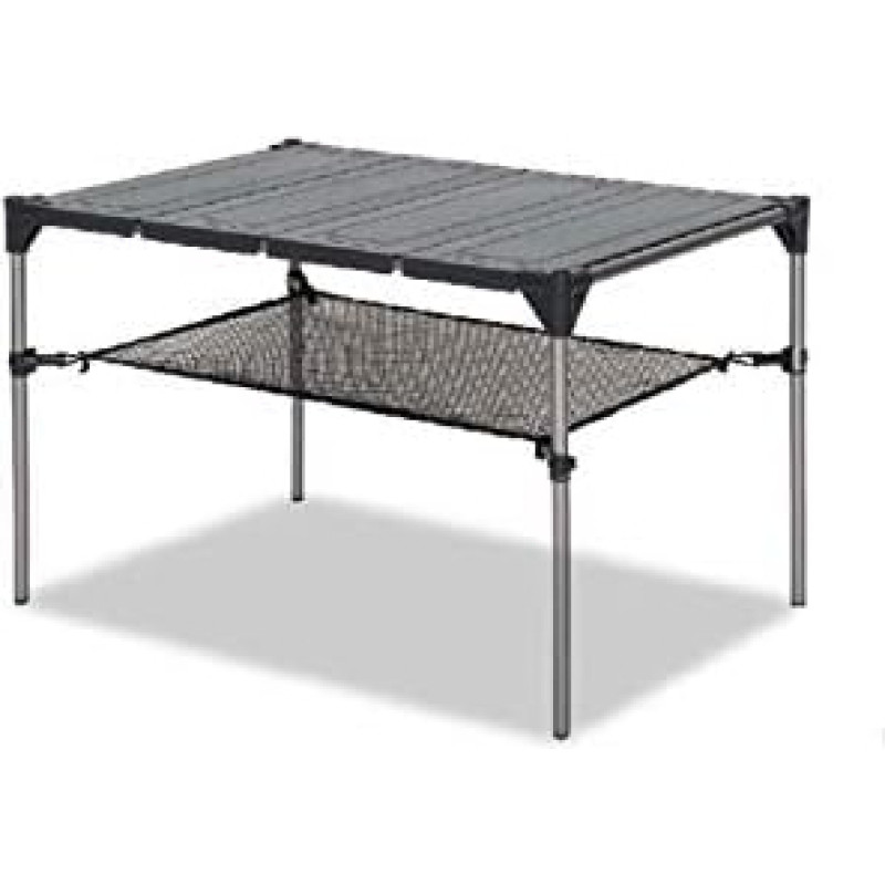 Kaasaskantav kokkupandav telkimislaud Alumiiniumsulamist kergekaaluline välitingimustes kasutatav matkalaud reisimiseks, lihtne paigaldus ja kompaktne disain