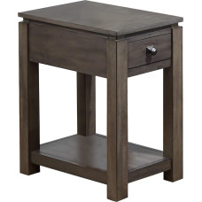 Sunset Trading puidust küljelaud - halli värvi