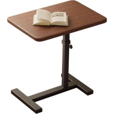 Verstellbarer Nachttischwagen mit Rollen für Couch, Sofa, Beistelltisch im Wohnzimmer, Schlafzimmer, Büro, Badezimmer