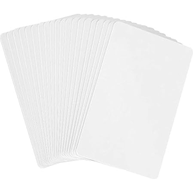 OBO HANDS 100pcs/Lot RFID Card 13.56Mhz MF S50 Proximity IC Smart Card Tag 0.8mm Thin For Access Control System ISO14443A