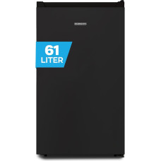 Heinrich´s Freezer 61 Litres, Mini Freezer, -18°C Freezer, 3x Freezer Drawer, 7 Levels Temperature Control, Airflow, Interchangeable Door Hinge, Black