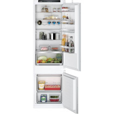 SIEMENS KI87VVSE0 iQ300 Built-in Fridge-Freezer Combination, 216 kWh per Year, 200 L, hyperFresh Fresh System, lowFrost, LED Interior Lighting, bigBox Towing Door