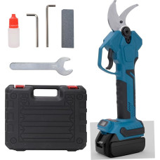 HENYEERi aku elektrilised oksakäärid juhtmevabalt ühilduvad Makita 18 V harjadeta mootoriga elektrilised oksasae aku käärid, LCD ekraaniga aku oksakäärid aeda, okste ja viljapuuaedade jaoks (ilma