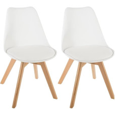 Baya Atmosphera Skandinaavia stiilis toolid (2, valge, suur)