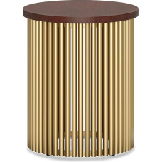 SIMPLIHOME metallist laud, konjaki ja kuldne, 18-tolline