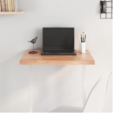 Lauaplaadi heleroheline 60 x 50 x 4 cm massiivne tammepuust lauaosa Kohvilaud Elutoa lauaosa Mööbel