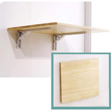 Schwebender Wandmontierter Klapptisch Massivholz Klapptisch für Esszimmer Küche Balkon Kleiner Schreibtisch
