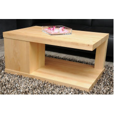 Holzprojekt-Summer kohvilaud Maple MT02 / Ehtne puit / Täispuit / Kõrgus 42 cm (60 x 90 cm)