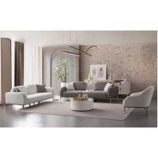 Generisch Angelica 3 + 3 + 1 + keskne konsoollaudade komplekt Hall / valge