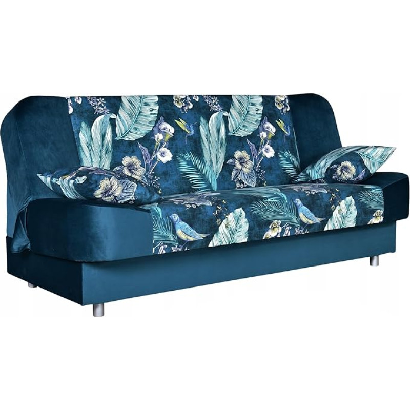 Diivan, Sara Print Duo mudel, diivan magamisfunktsiooniga, diivanvoodi, diivanvoodi voodikastiga, Lounge diivan, mugav lõõgastumiseks, elegantne disain, elutuppa, magamistuppa, kevad 1