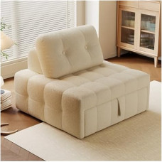 Kokkupandav diivanvoodi koos padjaga ühe voodi jaoks, mugavad istumiskohad väikestesse ruumidesse, multifunktsionaalne mööbel elutuppa või magamistuppa