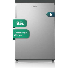 Svan Inox SCV855500EX Vertical Freezer 85 Litre Capacity Reversible Door Low Noise Energy Class E