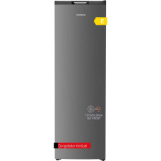 Corberó CCVH17023NFX Vertical Freezer, Capacity 204 L, No Frost, Inox, Crisper, 39 dB, Energy Efficiency E