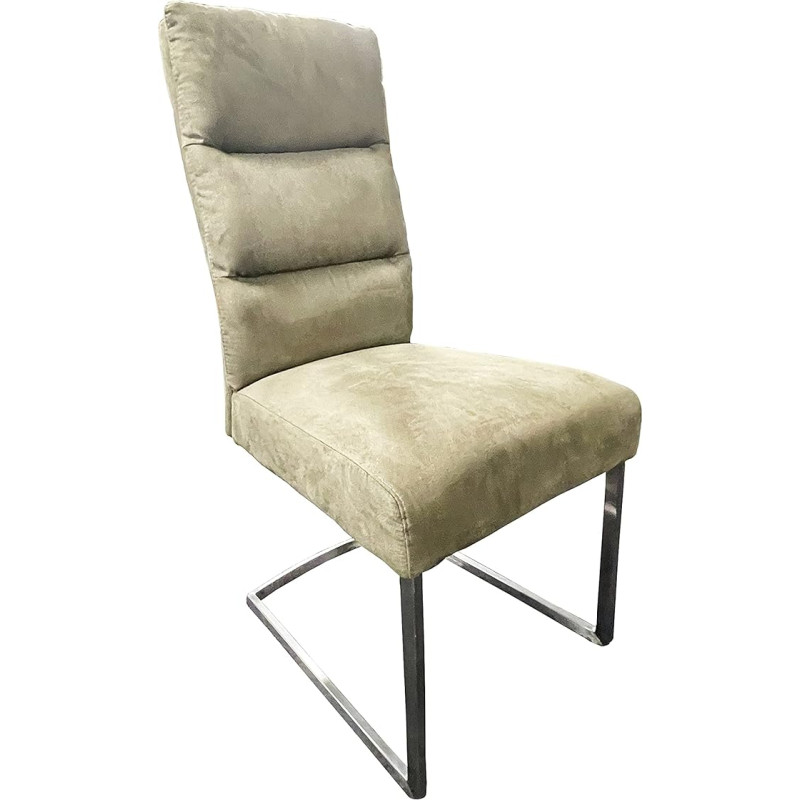 Bett JD5082B Kiiktooli pehmendusega seljatugi käepidemega roostevabast terasest raam 2 tk (roheline Toronto 6)