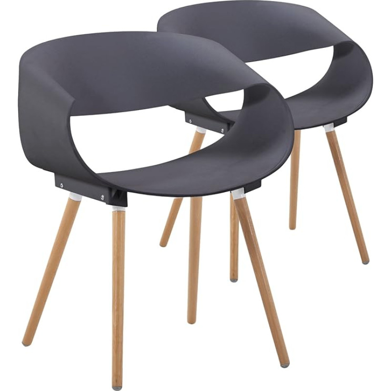 Menzzo Skandinaavia, polüpropüleen, hall, L 60 x S 49 x K 75,5 cm.