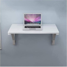 Kaasaskantav kokkupandav seinalaud - mitmekülgne söögi- ja kohvilaud, kokkupandav laud, sülearvutitaldrik - ruumi säästev disain (suurus : 60 x 40 cm) koju ja kontorisse.