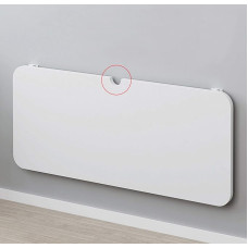 Platzsparender Wand-Klapptisch für Home Office & Küche, multifunktionaler Holztisch mit Fädelloch, ideal für Arbeitszimmer, Esszimmer und Arbeitsplatz