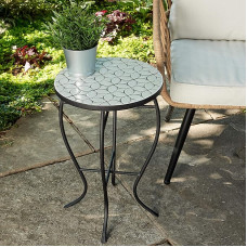 Quality Outdoor Living 29-KY03WH Aktsentne küljelaud Väike valge